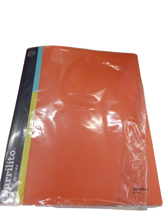FOLDER PLASTICO C/BROCHE LTR