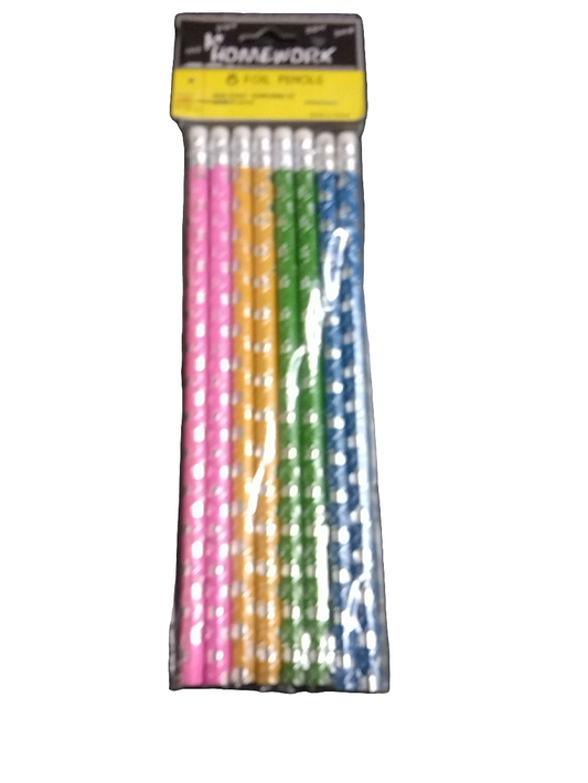 8PK FOIL PENCILS UC1706