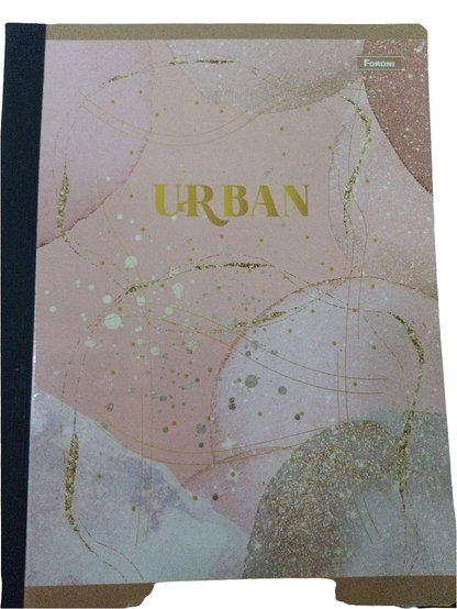 LIBRETA COSIDA BOOK URBAN 200PG
