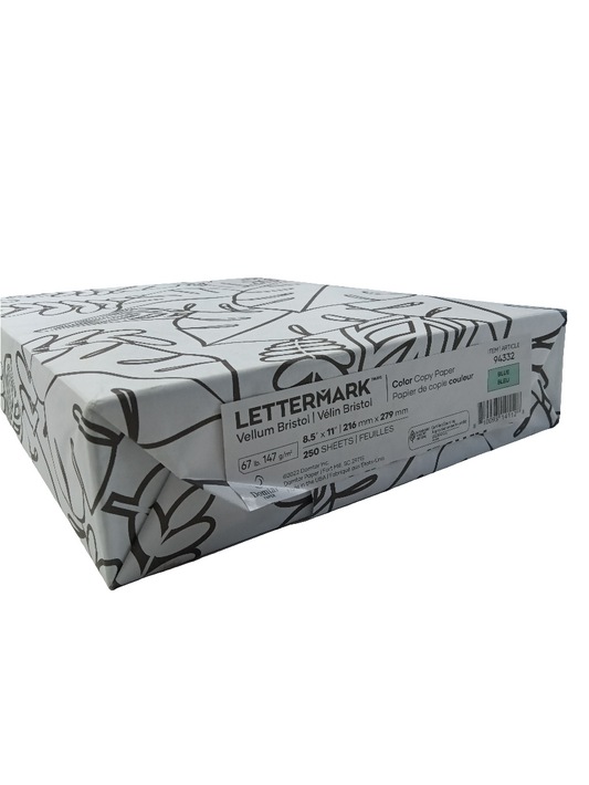 Cartulina Azul Carta 67LB