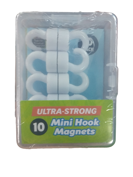 MINI HOOK MAGNETS 10PCS