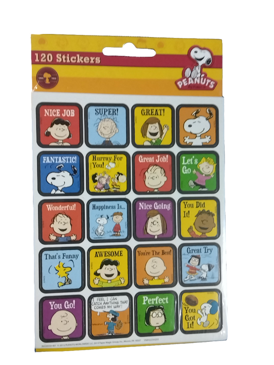 120CT THM STK PEANUTS MOTIVATI