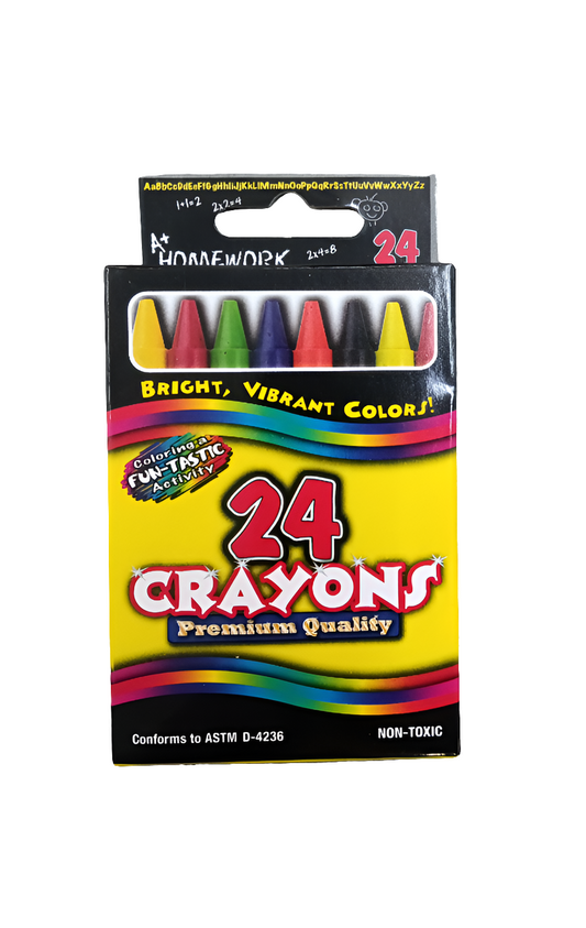 24PK CRAYONS