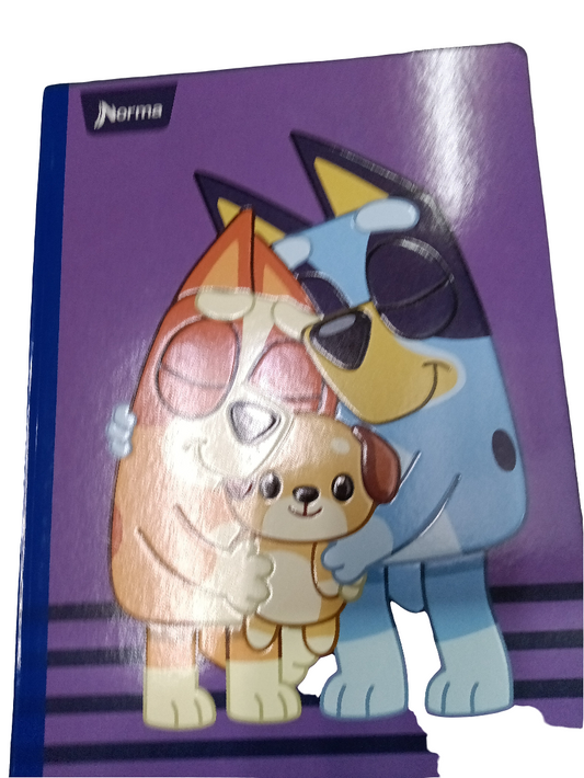 LIBRETA COSIDA BLUEY