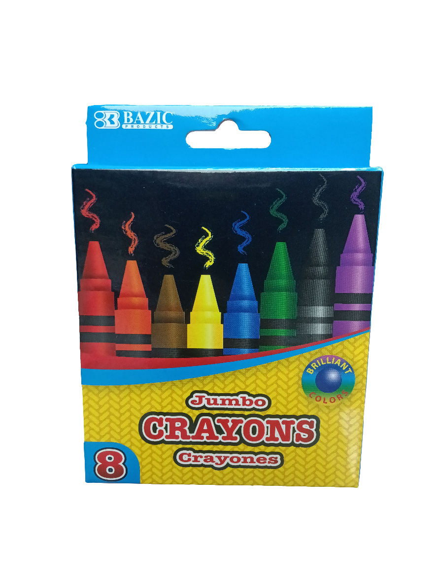 8 COLORES PREMIUM JUMBO CRAYON