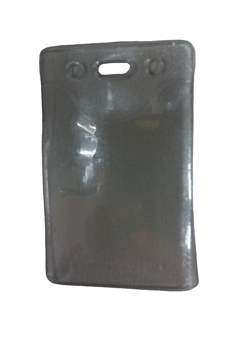 VINYL BADGE HOLDERS, VERTICAL, 2.38 X 3.38