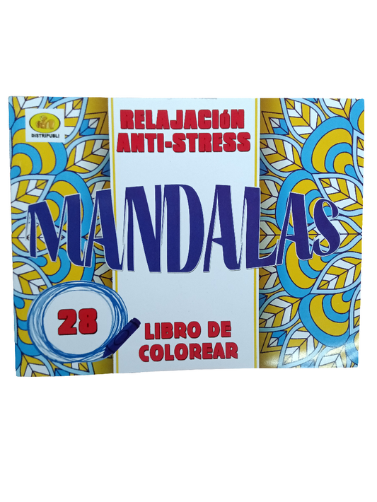LIBRO DE MANDALAS 96 PAGINAS 5117