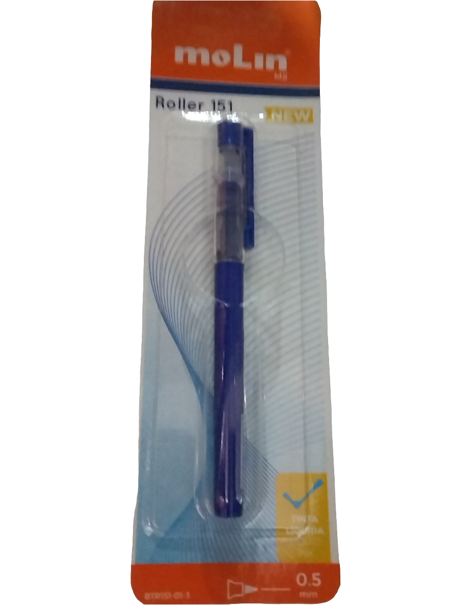 BOLIGRAFO ROLLER 1CS. AZUL
