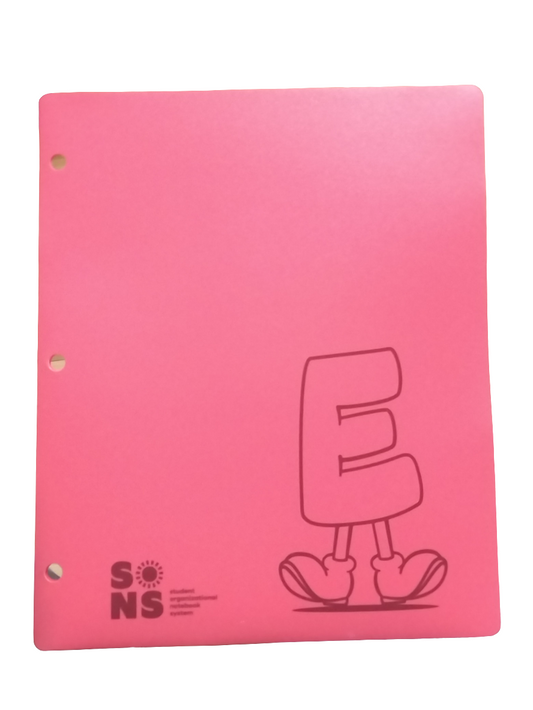 PLASTIC FOLDER RED