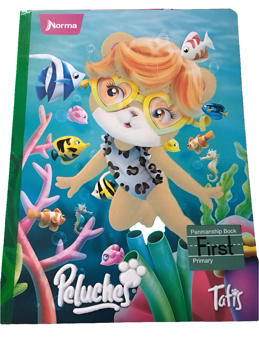 LIBRETA CALIGRAFIA PELUCHES FIRST