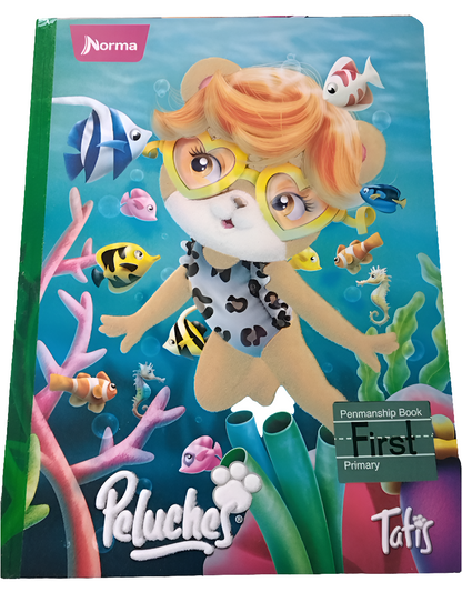 LIBRETA CALIGRAFIA PELUCHES FIRST