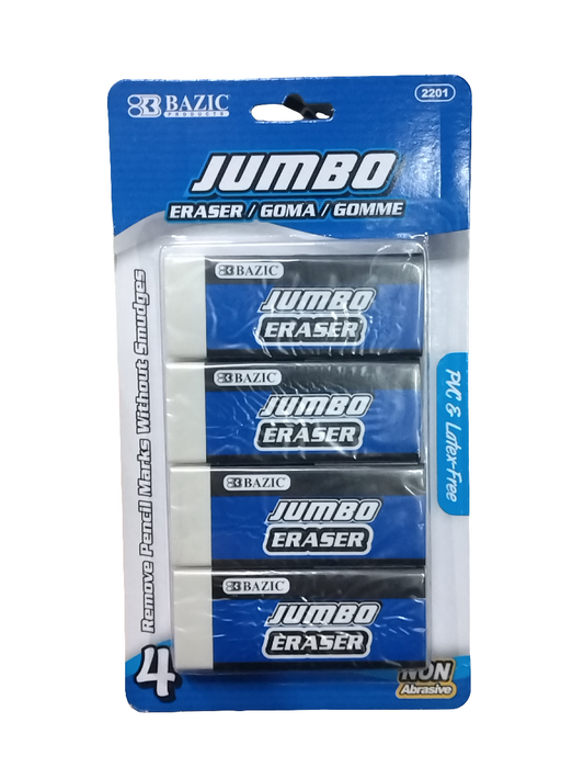 JUMBO ERASER PQ. 4
