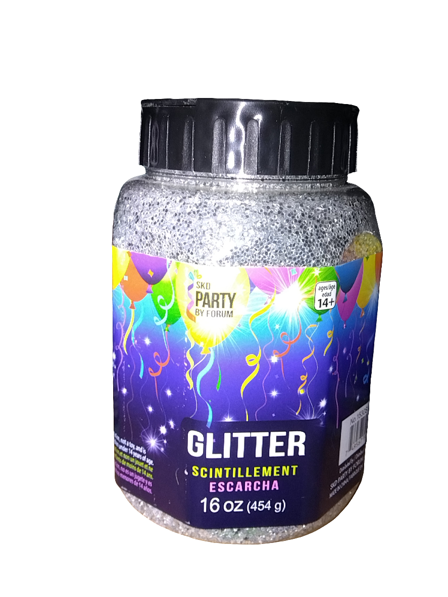 GLITTER FINE SILVER 1 LB