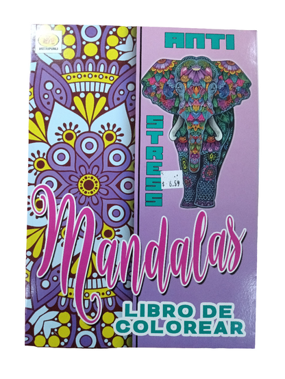 LIBRO DE MANDALAS 96 PAGINAS 5107