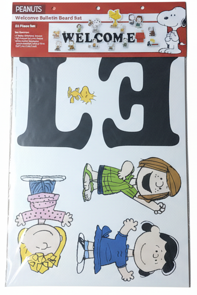 PEANUTS® GIANT WELCOME BULLETIN BOARD SET