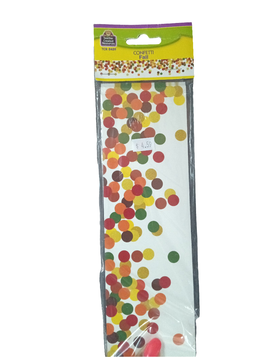 Confetti Full Border