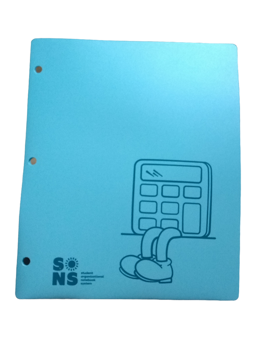 PLASTIC FOLDER BLUE