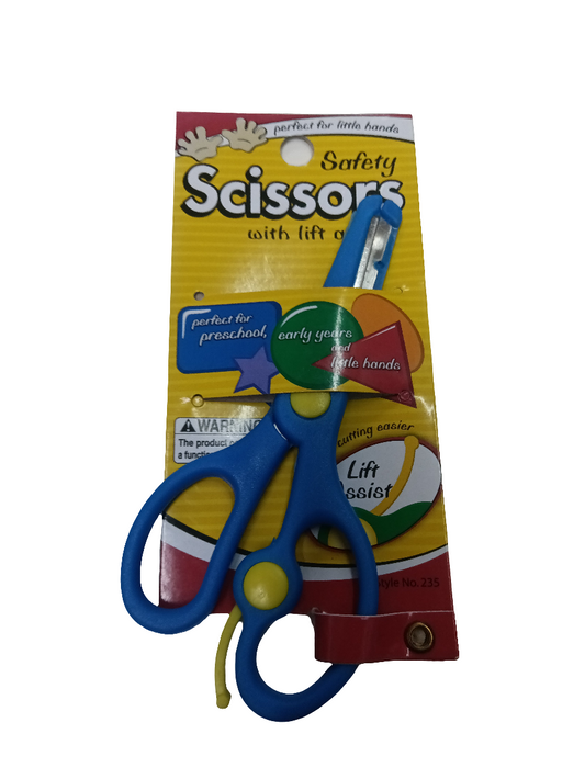 SCISSORS KIDS 5" BLUNT SPRING LOAD