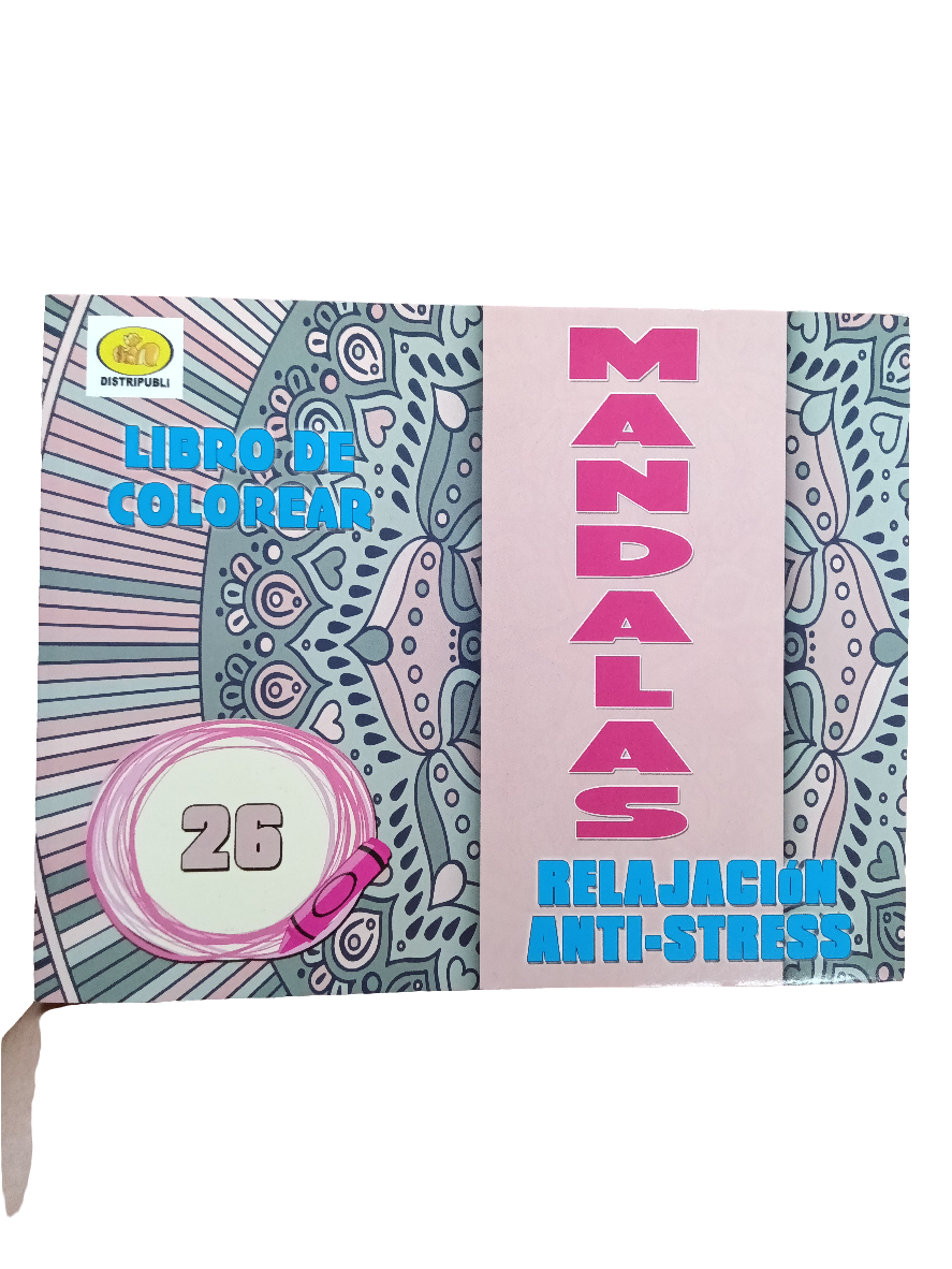 LIBRO DE MANDALAS 96 PAGINAS 5117