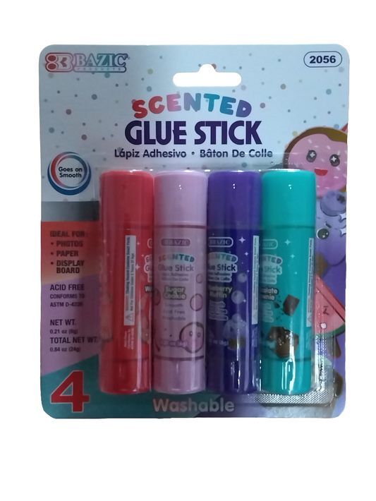 0.21 oz (6g) 4 Washable Scente
