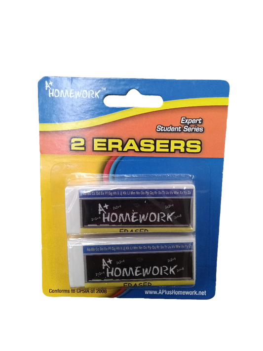 ERASERS WHITE PQ.2