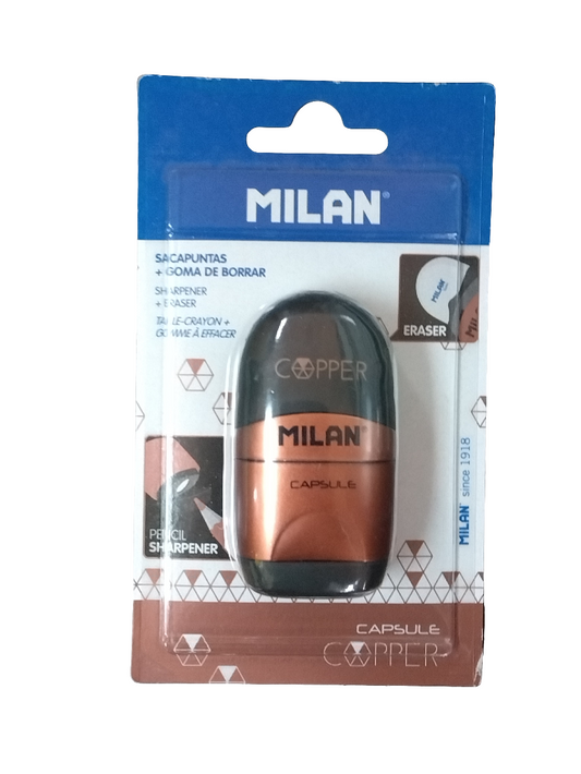 SACAPUNTAS CAPSULE COPPER NEGRO