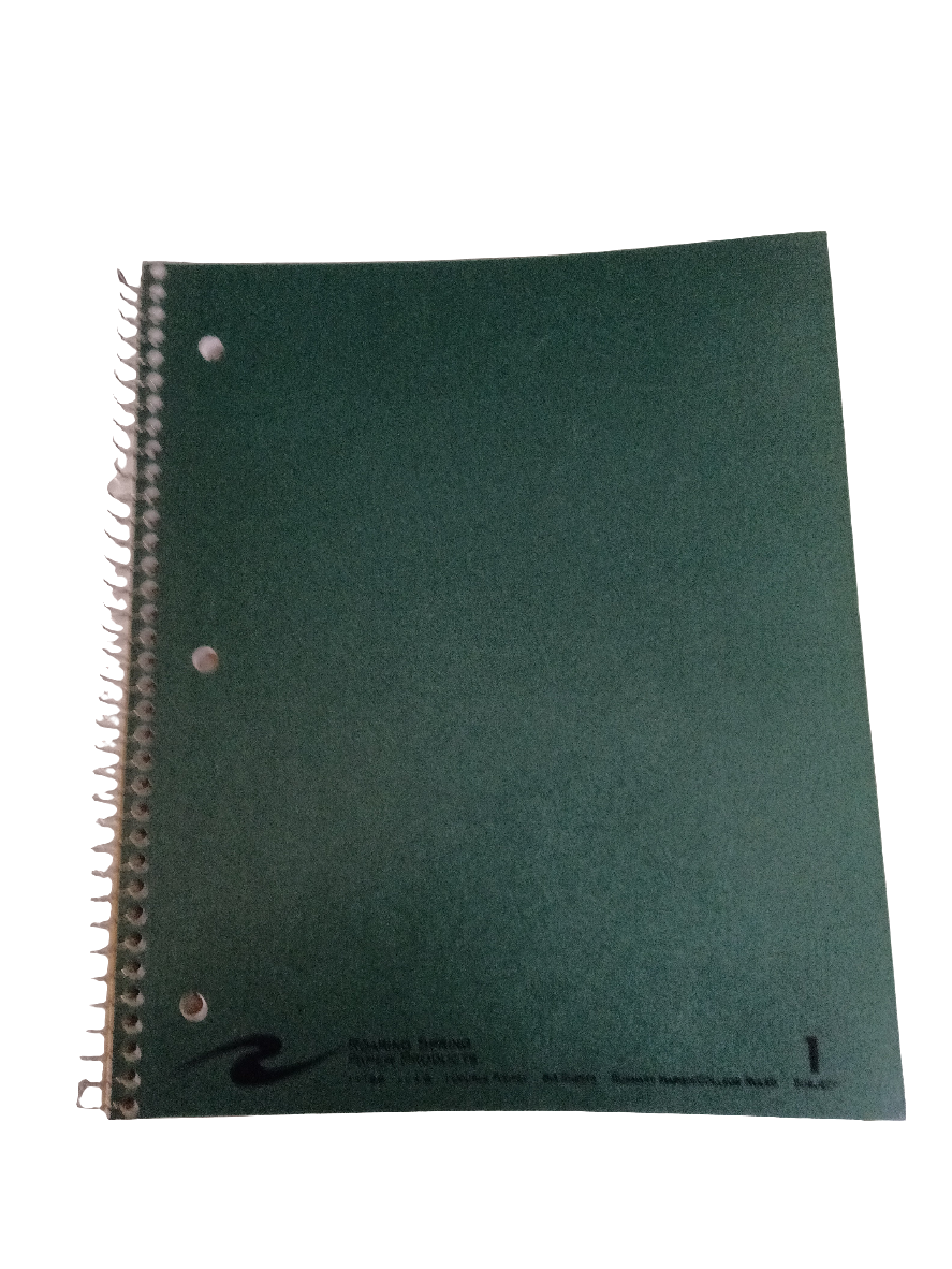 Ro Libreta Papel Planes Espiral