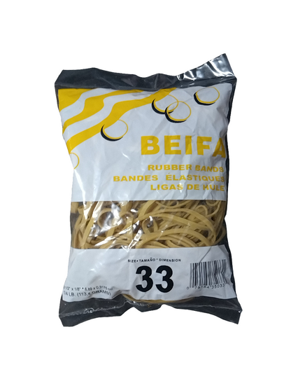 RUBBER BAND #33 1/4 LB