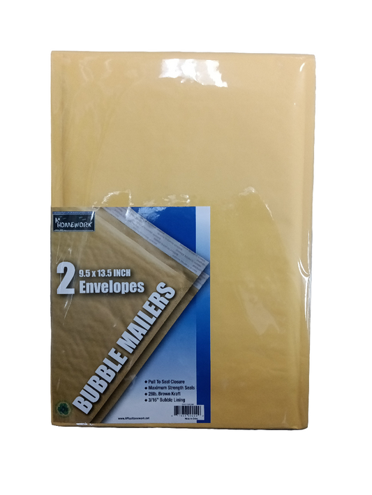 BUBBLE ENVELOPE 9.5" X 13.5" PQ.2