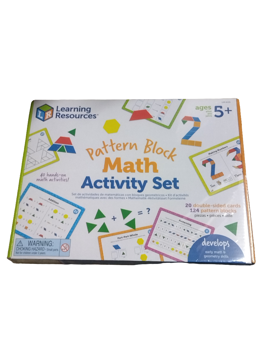 PATTERN BLOCK MATH ACTIVITY SET