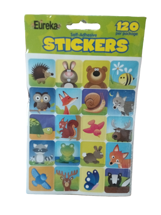WOODLAND CREATURES THEME STICKERS