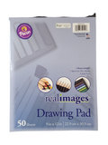 REAL IMAGES™ DRAWING PAD HEAVYWEIGHT 9X12 50 SHEET