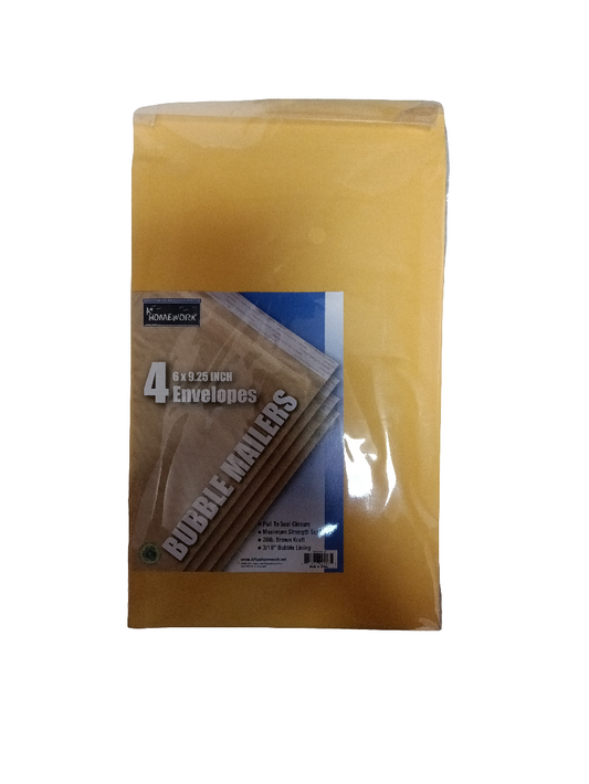 4PK BUBBLE ENVELOPE