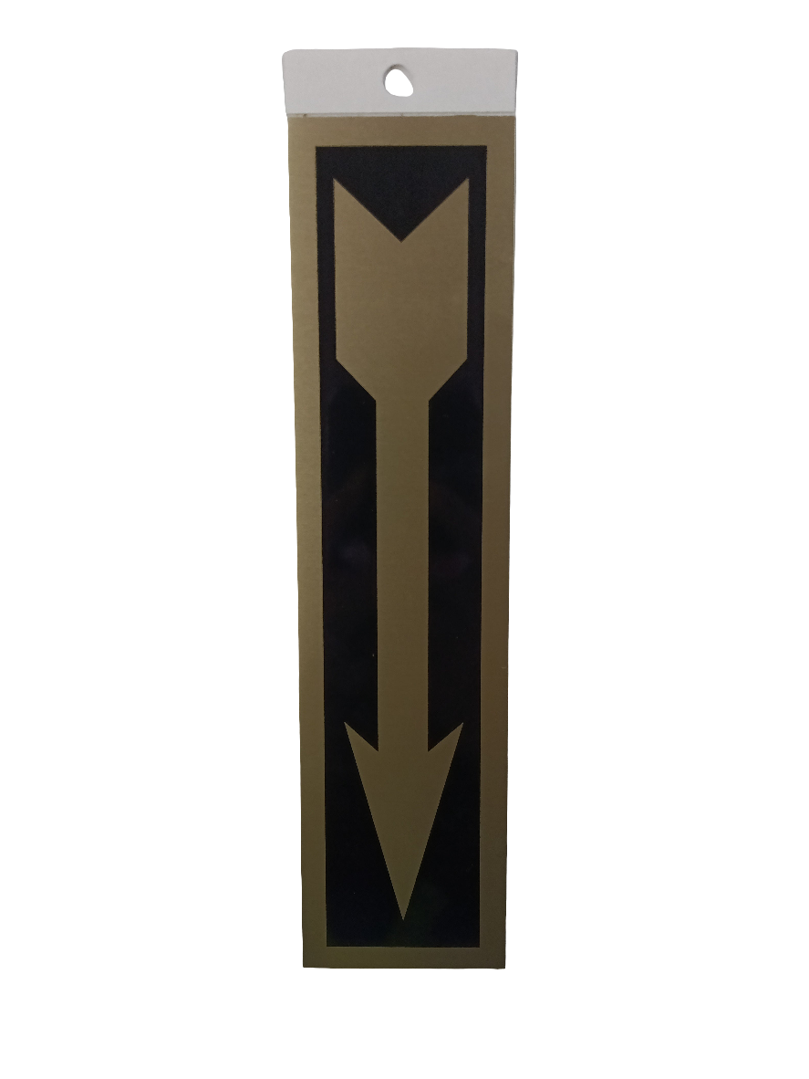 CA LETRERO "FLECHA" 2"X8"