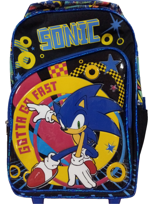 BACK PACK PRIMARIA C/R INFANTIL MASCULINO SEGA SON
