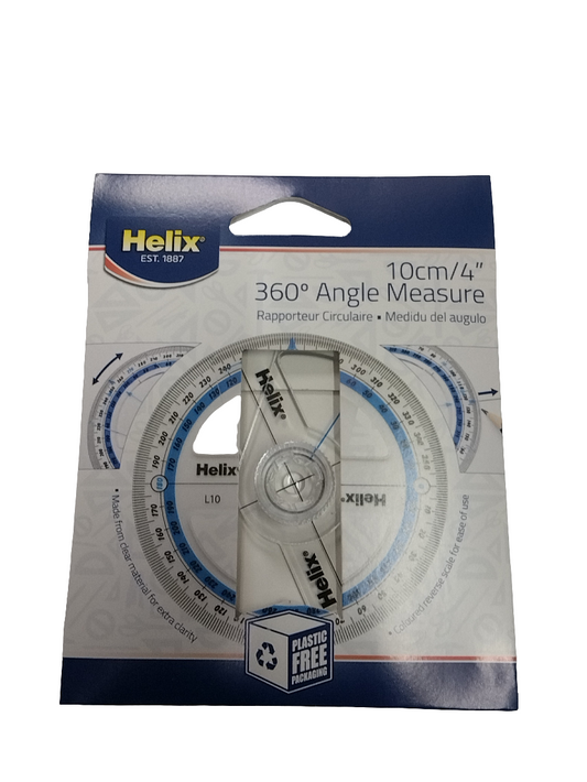 360 DEGREE ANGLE MEASURE 10CM PROTACTOR