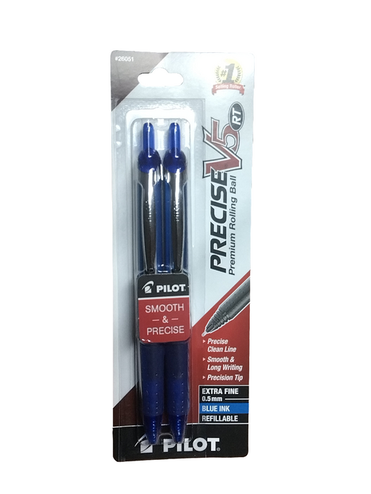 PRECISE V5 RETRACTABLE EXTRA FINE BLUE PQ.2