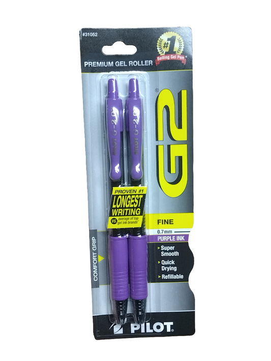 G2 GEL PEN FINE PURPLE PQ.2
