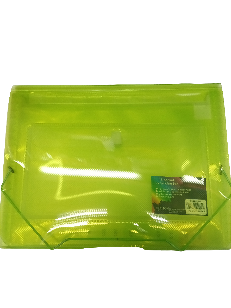 Sobre Exp Velcro 13-Pockets 12 Tabs