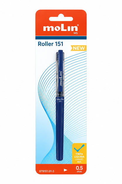 Boligrafo Roller 1CS. Azul