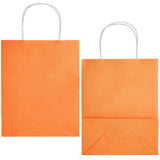 CRAFT BAG MEDIUM 19X10X25CM ORANGE 3PC