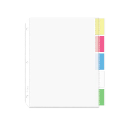 Sheet Protectors W/Index Tabs Inserts