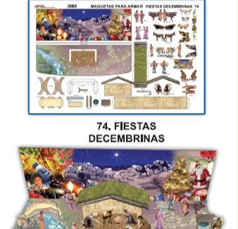 MODELO MAQUETA FIESTAS DECEMBRINAS