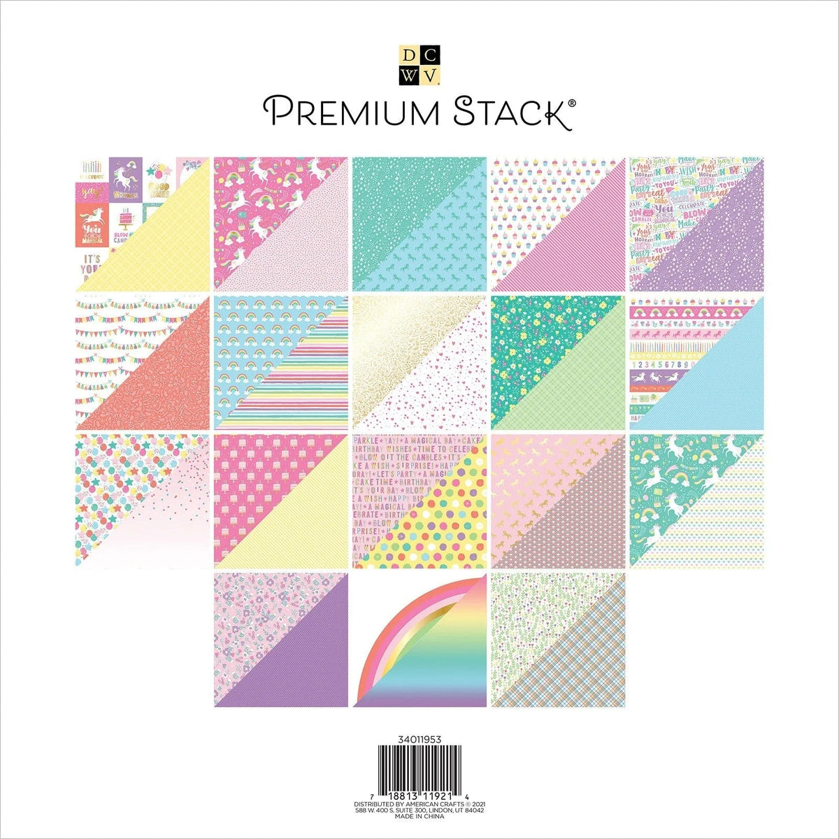 Birthday Brights Cardstock 12"x12" – imagen 2 - JA Riollano