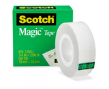 MAGIC TAPE 3/4" X 27.7 YD ROLLO PEQ