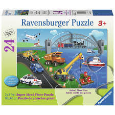 A DAY ON THE JOB PUZZLE 24PCS