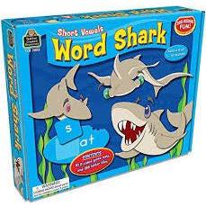 WORD SHARK:SHORT VOWELS GAME