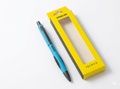 Boligrafos | Retractable de Aluminio | Azul