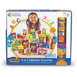 A TO Z ALPHABET GROCERIES
