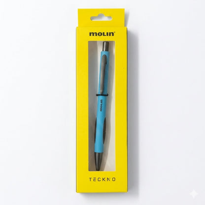 Boligrafos | Retractable de Aluminio | Azul